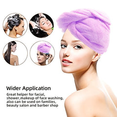 Soft Hair Drying Cap - Absorbent Hair Towel for Women