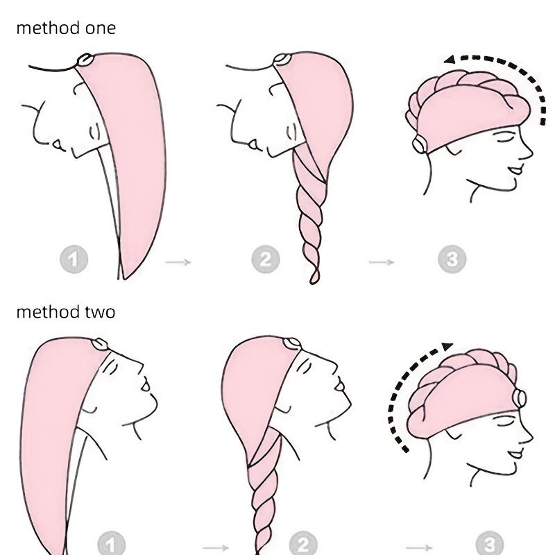 Soft Hair Drying Cap - Absorbent Hair Towel for Women