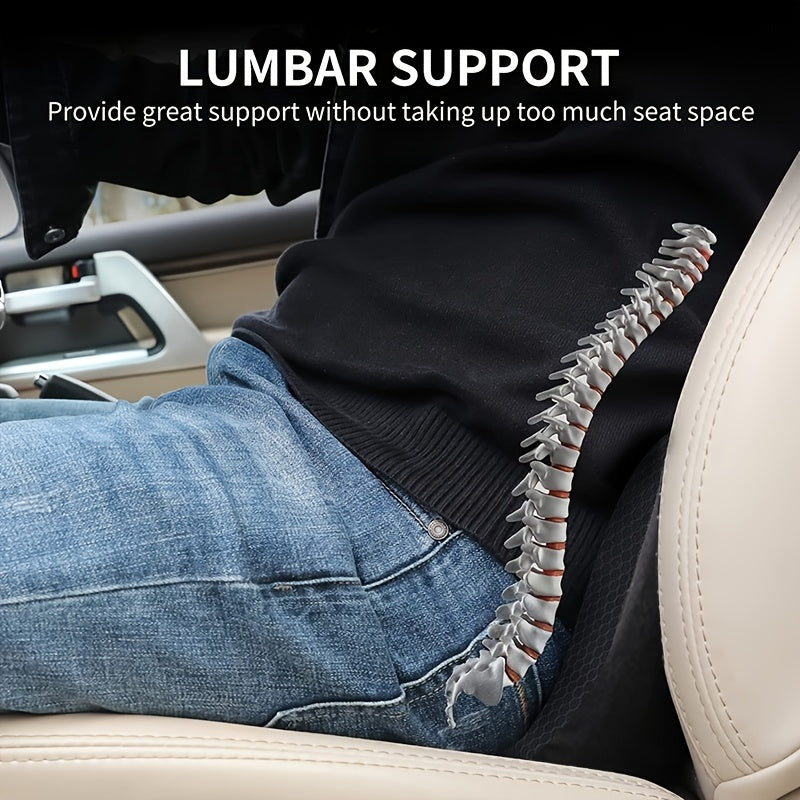 Memory Foam Car Seat Pad for Sciatica & Lower Back Pain Relief