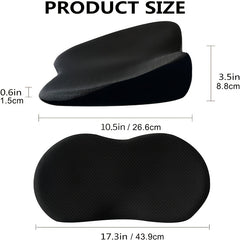 Memory Foam Car Seat Pad for Sciatica & Lower Back Pain Relief