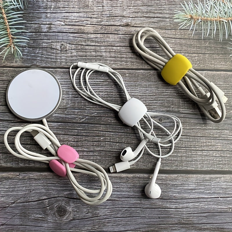 1pc Travel Cable Organizer Buckle Data Cable Storage Organizer
