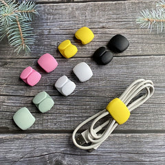 1pc Travel Cable Organizer Buckle Data Cable Storage Organizer