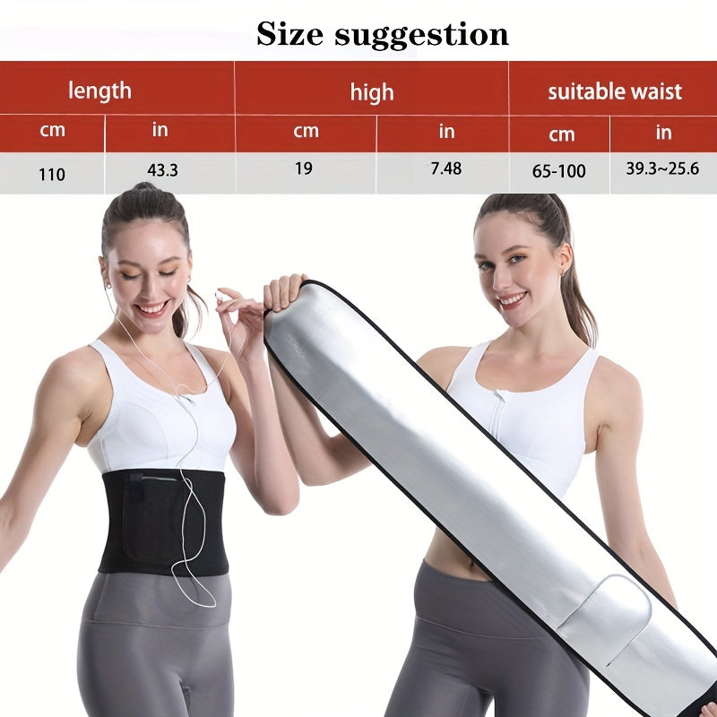 Zipper Slimmer Belly Belt Tummy Control Workout Waist Trainer