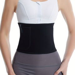 Zipper Slimmer Belly Belt Tummy Control Workout Waist Trainer