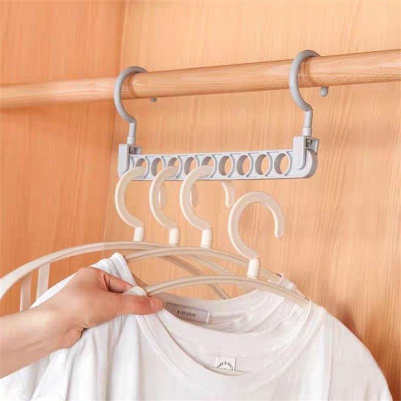 1pc Nine Holes Magic Hanger Functional Internet Magic Storage Artifact