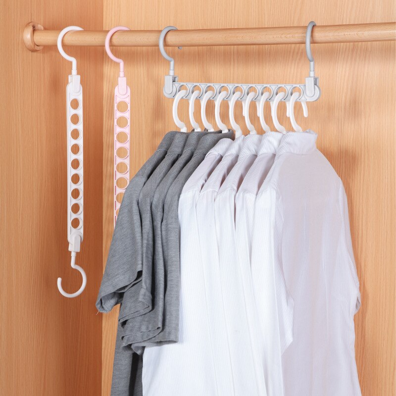 1pc Nine Holes Magic Hanger Functional Internet Magic Storage Artifact