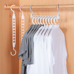 1pc Nine Holes Magic Hanger Functional Internet Magic Storage Artifact