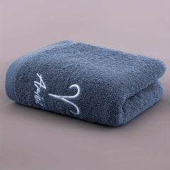 Constellation Embroidery Hand Towel Soft Cotton Face Towel for Home