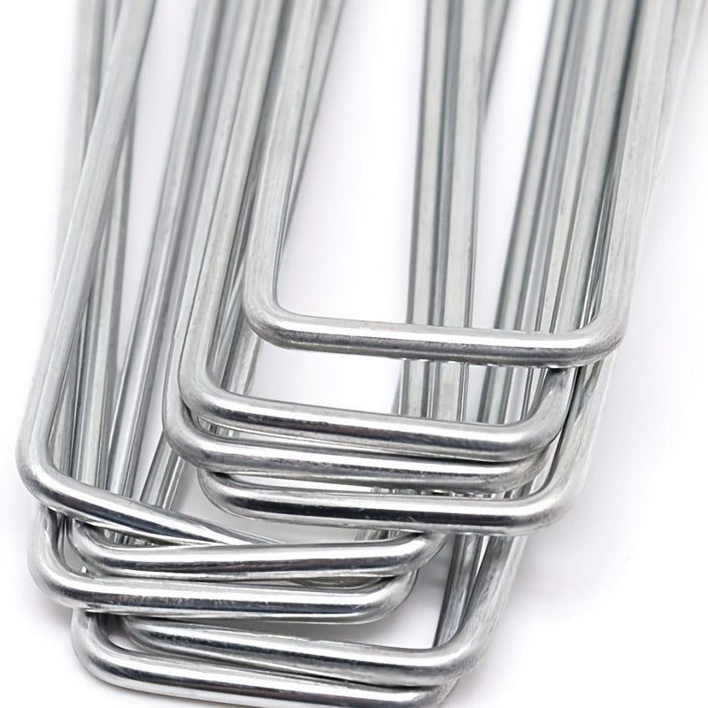 50pcs Garden Pegs for Landscape & Camping Gear Fixing