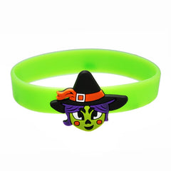 Halloween Waterproof Silicone Bracelet Funny Rubber Wristband