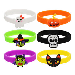 Halloween Waterproof Silicone Bracelet Funny Rubber Wristband