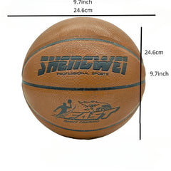 Wear Resistant No 7 Basketball for Outdoor Training and Entertainment