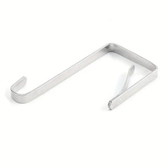 10pcs Single Hook Over The Door Metal Hanging Hook For Home Storage