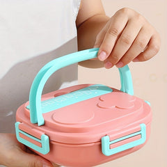 Stainless Steel Insulated Lunch Box with Tableware Leakproof Food Container