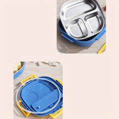 Stainless Steel Insulated Lunch Box with Tableware Leakproof Food Container