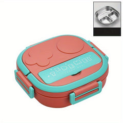 Stainless Steel Insulated Lunch Box with Tableware Leakproof Food Container