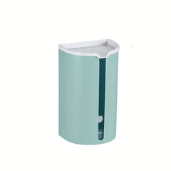 Wall Mounted Grocery Bag Holder with Lid