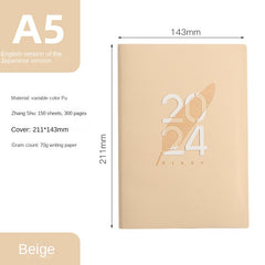 Student Daily Planner Notebook 365-Day Calendar Time Management