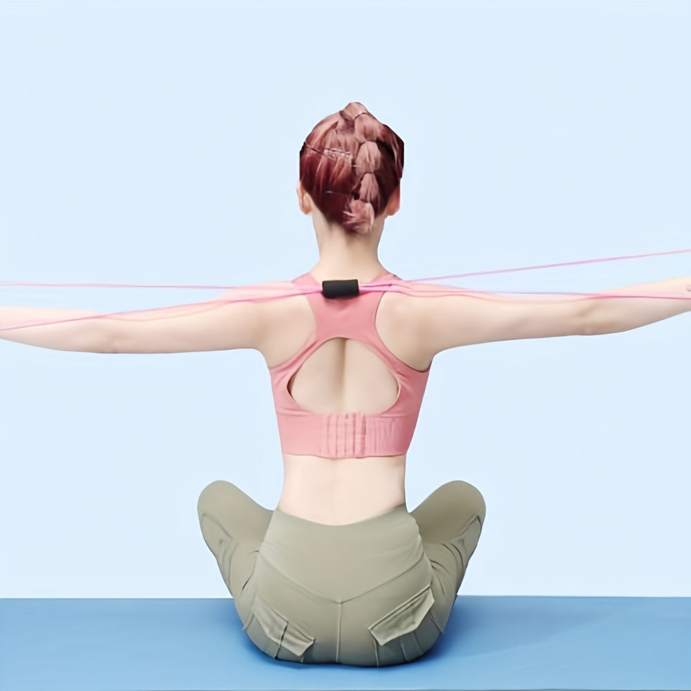 2pcs TPE Elastic Resistance Stretch Rope for Chest Back Yoga Fitness