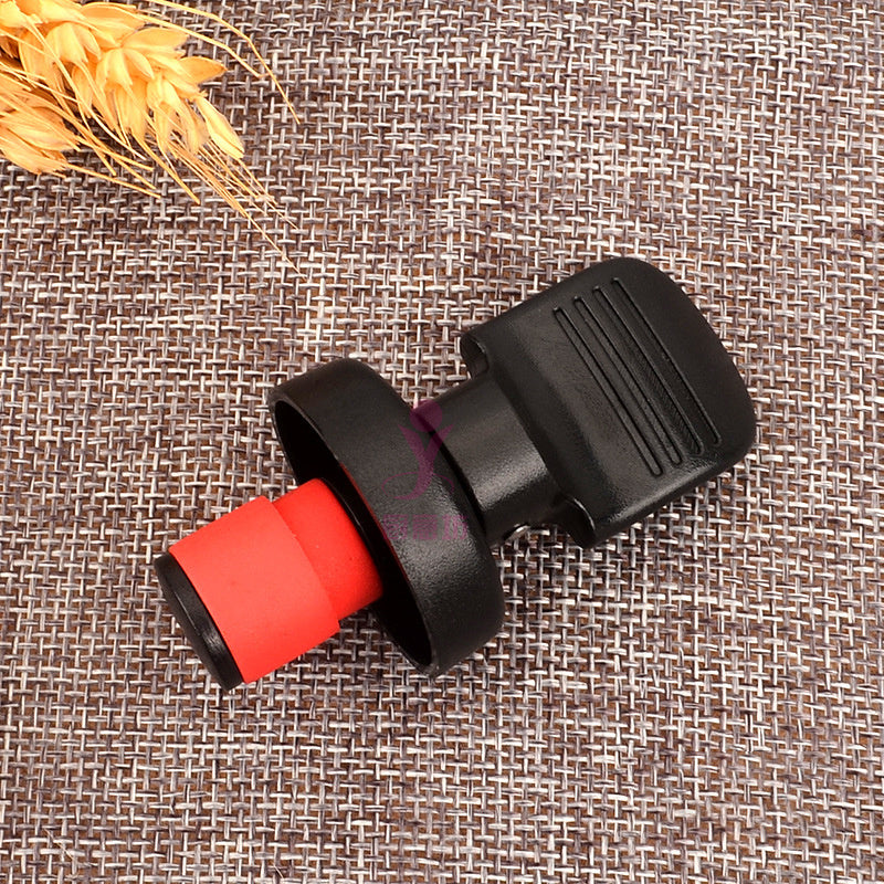 2pcs Plastic Wine Stopper Bottle Corks Fresh Red Wine Metal Corks