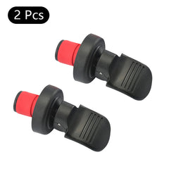 2pcs Plastic Wine Stopper Bottle Corks Fresh Red Wine Metal Corks
