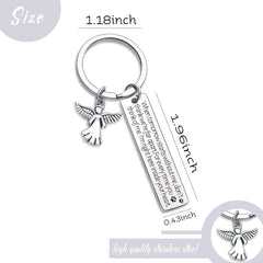 Pet Memorial Keychain - Remembrance Keepsake Jewelry