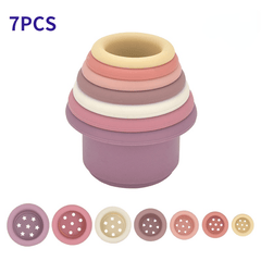 Montessori Stacking Cup Toy Set for Infants