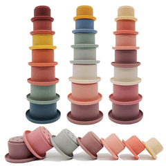 Montessori Stacking Cup Toy Set for Infants