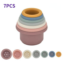 Montessori Stacking Cup Toy Set for Infants