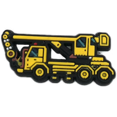 12pcs Cartoon Digger Shoes Charms Boys Shoes Buckle PVC Soft Rubber