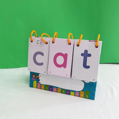 Spelling Phonics Desk Calendar Sight Words Flashcards Kids Educational Learning