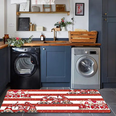 Christmas Decoration Rug Non Slp Merry Christmas Print Rug