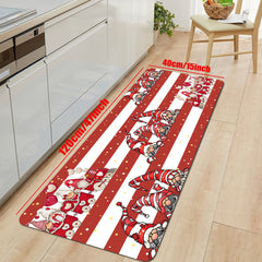 Christmas Decoration Rug Non Slp Merry Christmas Print Rug