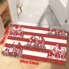 Christmas Decoration Rug Non Slp Merry Christmas Print Rug