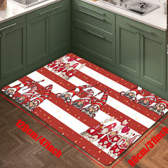Christmas Decoration Rug Non Slp Merry Christmas Print Rug
