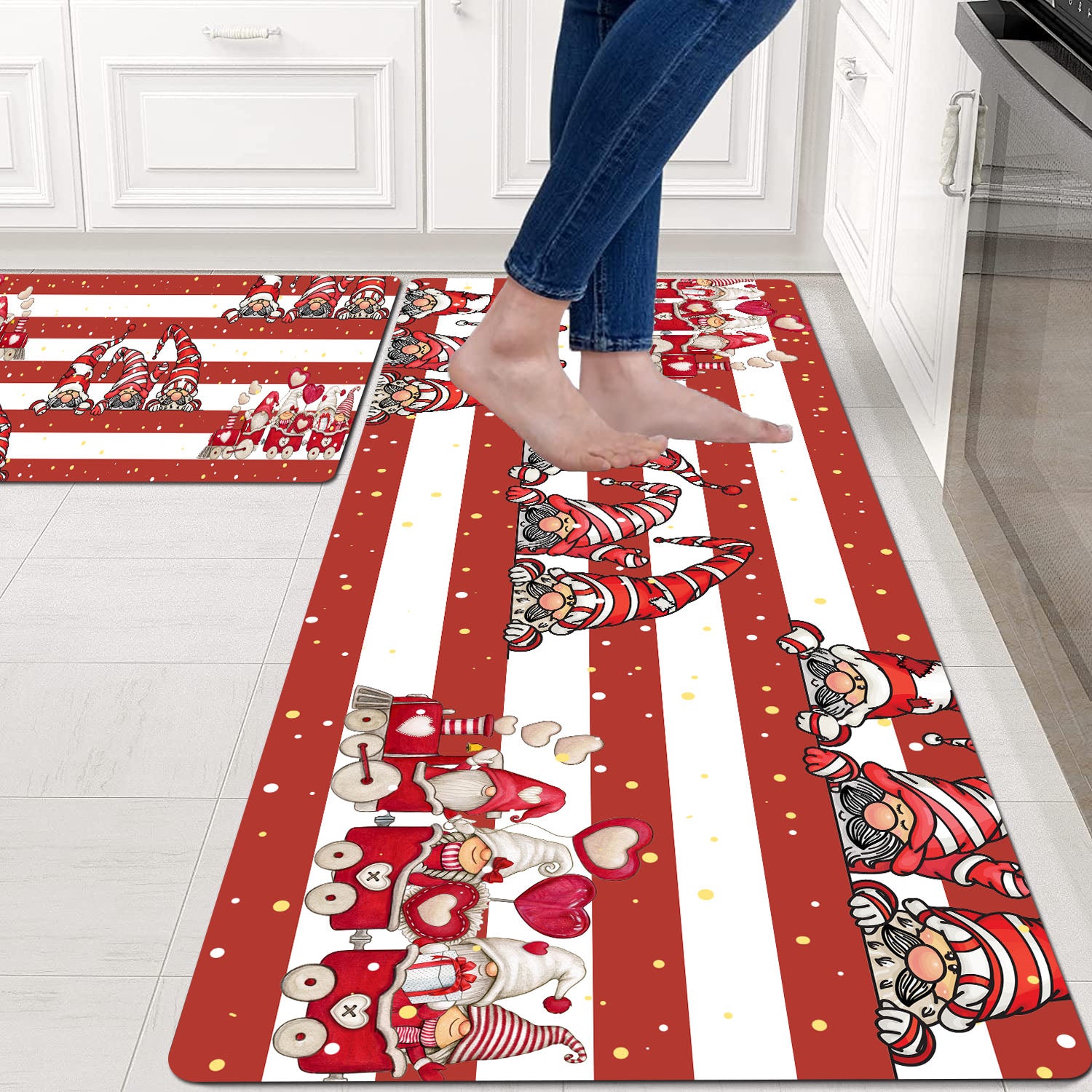 Christmas Decoration Rug Non Slp Merry Christmas Print Rug