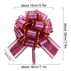 5pcs Large Bark Pattern Hand-drawn Bouquets