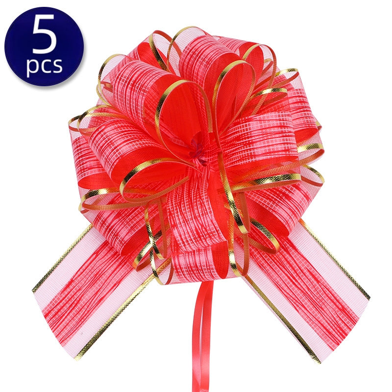 5pcs Large Bark Pattern Hand-drawn Bouquets