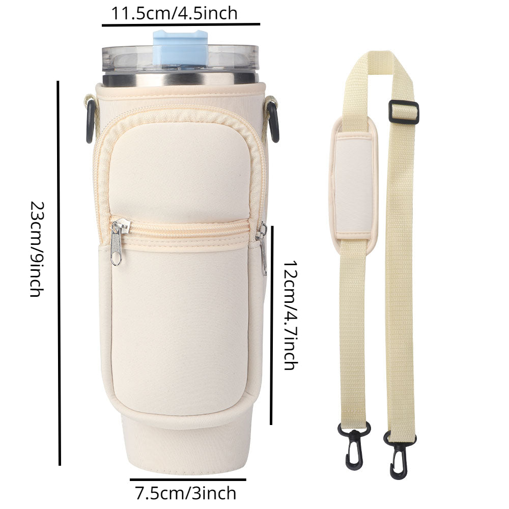 40oz Insulated Cup Carrier Bag Portable Diving Material Cup Cover