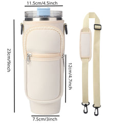 40oz Insulated Cup Carrier Bag Portable Diving Material Cup Cover