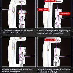 Portable Hook Tier Tool for Fishermen