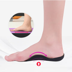 Orthotic Arch Support Insoles Flat Feet Plantar Fasciitis XO Legs Correction