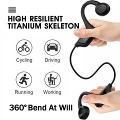 Wireless Ear Hook Stereo Earphone with MP3 Player
