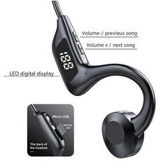 Wireless Ear Hook Stereo Earphone with MP3 Player
