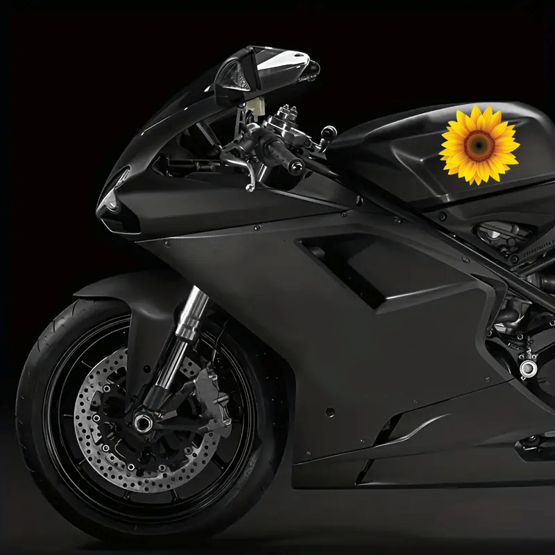 Sunflower Vinyl Waterproof Sticker Decal Car Laptop Wall Window Bumper