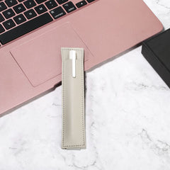 Stylish PU Leather Pen Holder with Elastic Band for Planners and Notebooks
