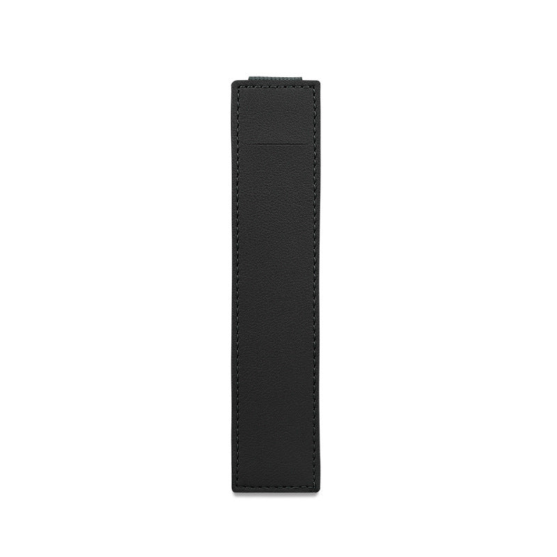 Stylish PU Leather Pen Holder with Elastic Band for Planners and Notebooks