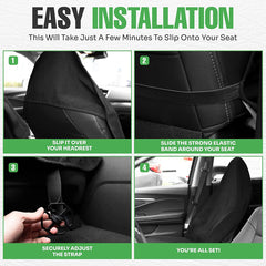 Waterproof Car Seat Towel Protector Non-slip Cover 74x142, SUVs