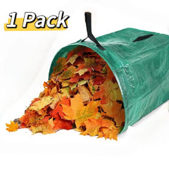 2pcs Reusable Garden Bags Heavy Duty Large Capacity Carry Garden Leaf Bag