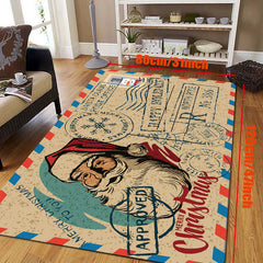 Machine Washable Non Slip Christmas Doormat Indoor Outdoor Entrance Mat